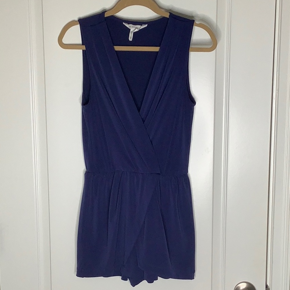 BCBGeneration XS Blue Romper